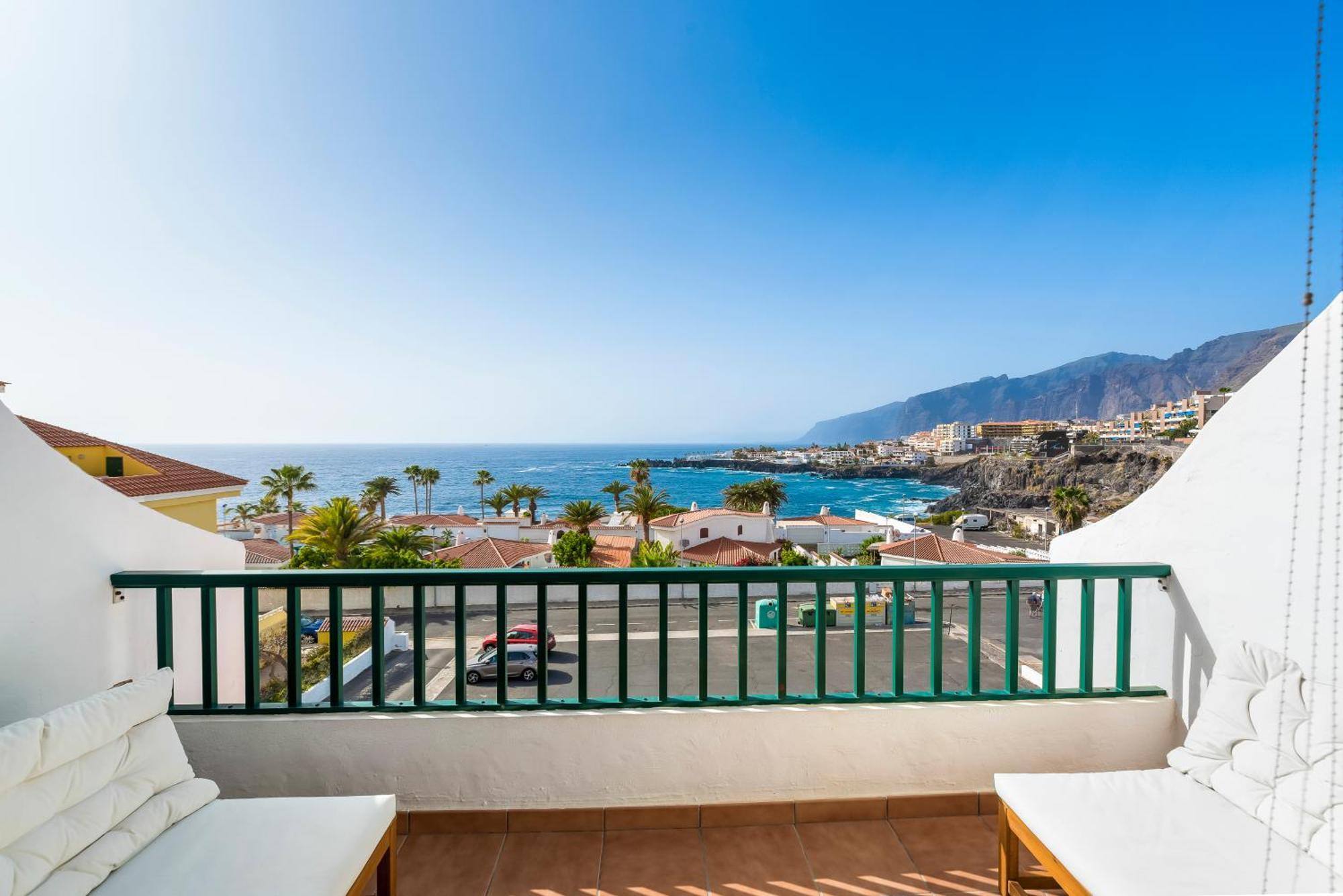 Duplex Oceanview Penthouse By Dream Homes Tenerife Puerto de Santiago  Dış mekan fotoğraf